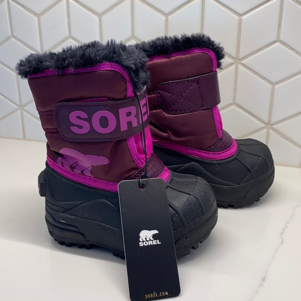 Toddler Girl Sorel Snow Commander Boots Size 5